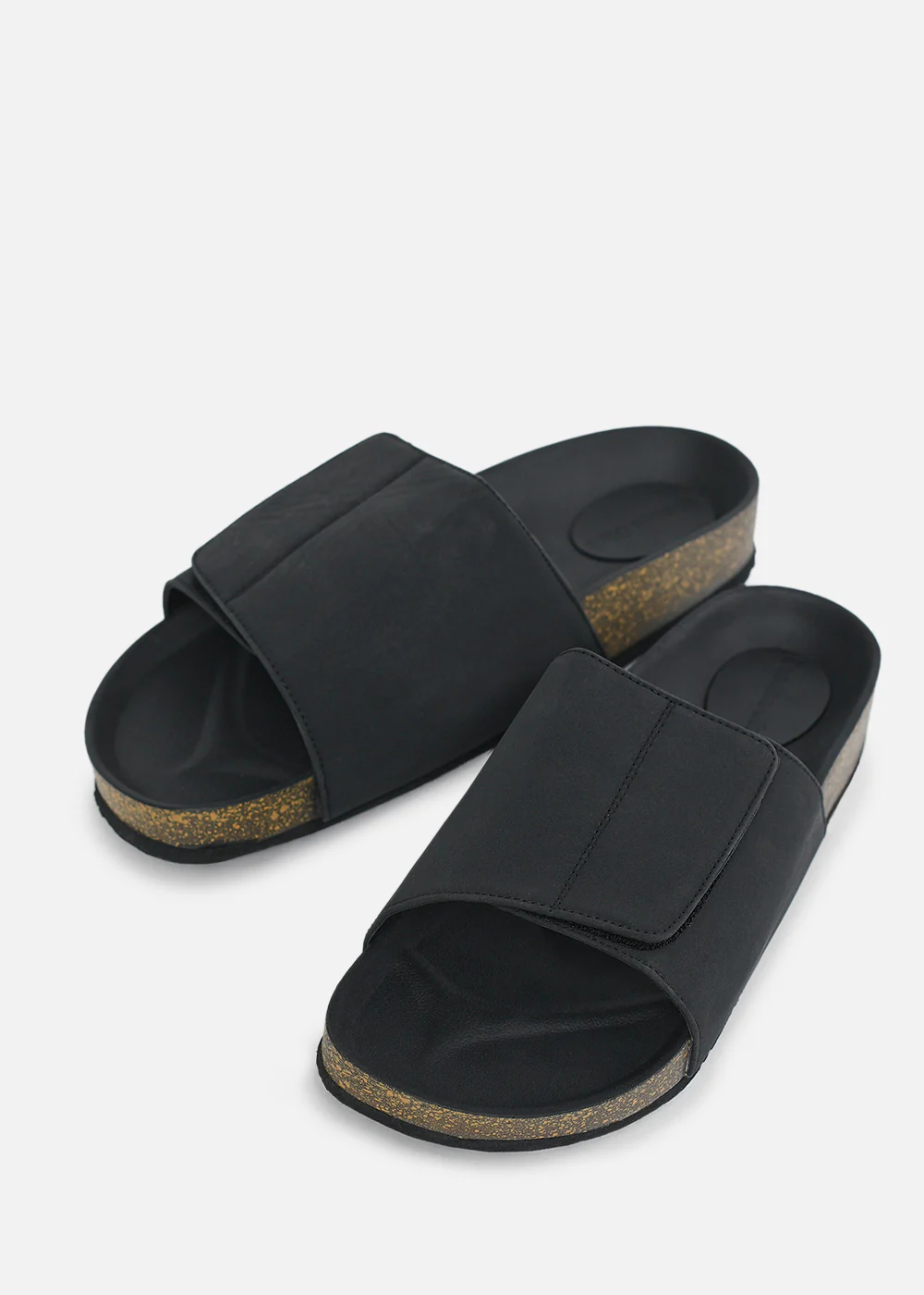 Classic Black Slide Sandals - Image 3