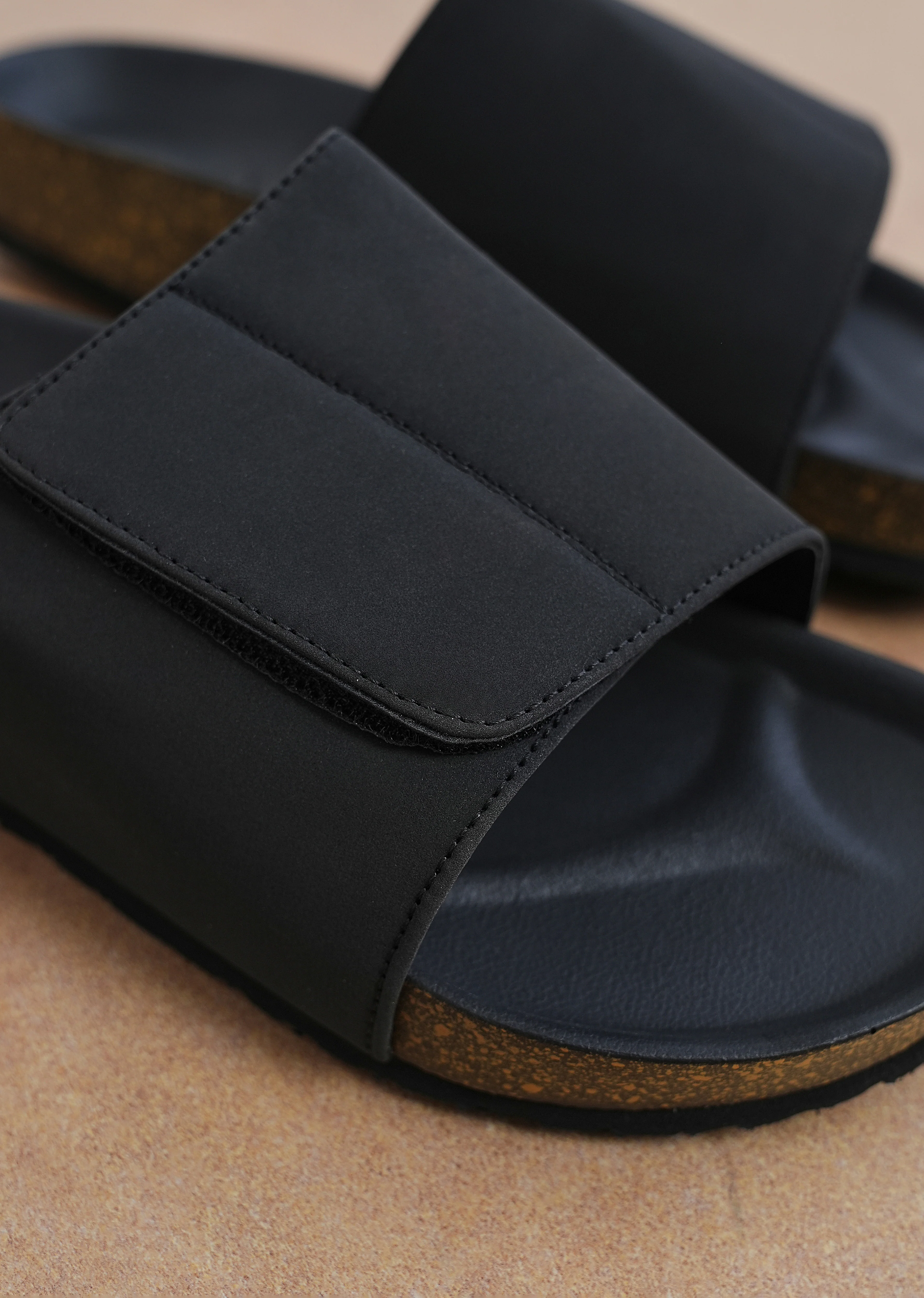 Classic Black Slide Sandals - Image 7